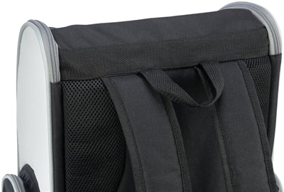 Trixie Hundetasche Rucksack Chloe hellgrau Schwarz