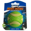 Chuckit Max Glow Ultra Squeekerbal Green