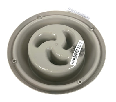 Happy Pet verrückt nach Haustieren, die Eimer Adagio Slow Feeder Mokka füttern