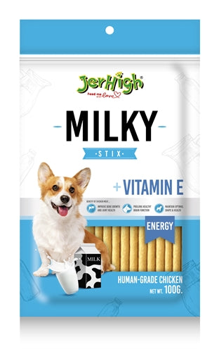 Jerhigh Jerhigh Milky Stix mit Hühnchen und Vitamin e
