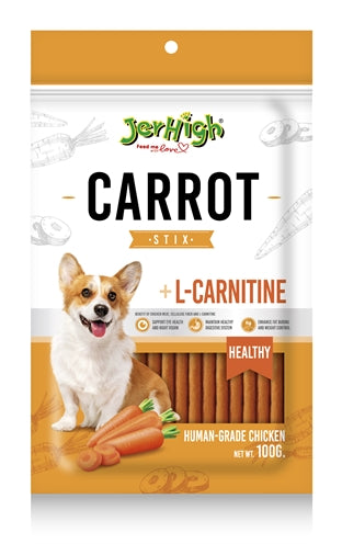 Jerhigh Jerhigh Karottenstix mit Hühnchen und L-Carnitin