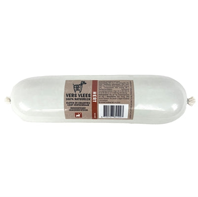 Freds gedämpfte frische Fleischwurst -Hirschmaserung und Gluten -frei