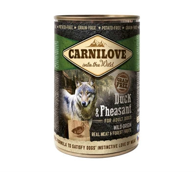 Carnilove Dog kann Fasane ducken