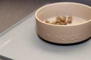 Trixie Be Nordic Food Bowl Hunde Keramik Gummi Taupe - afbeelding 3