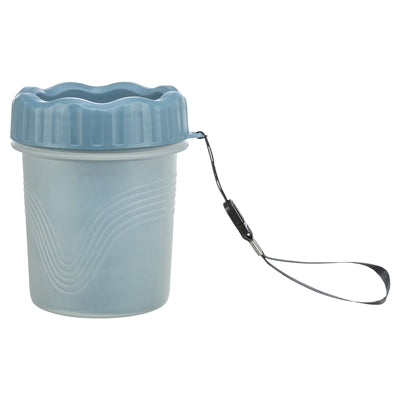 Trixie Poot Cleaner für das Hund Silikon PP Blau