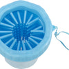 Trixie Poot Cleaner für das Hund Silikon PP Blau