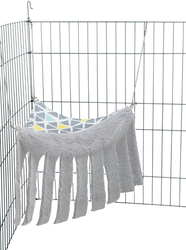 Trixie -Höhle und Hängematte für Nagetiere und Kaninchen Sunny Plüsch