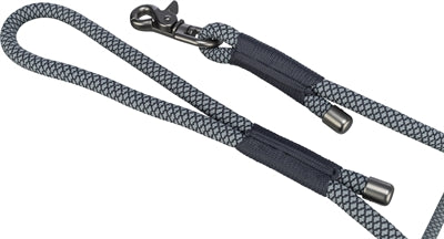 Trixie Soft Seilhund Leine schwarz grau