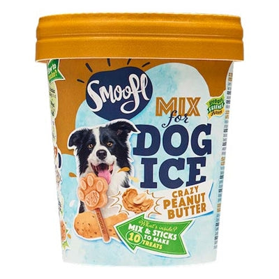 Smoofl Smoofl Eiscreme-Mix für Hunde Erdnussbutter