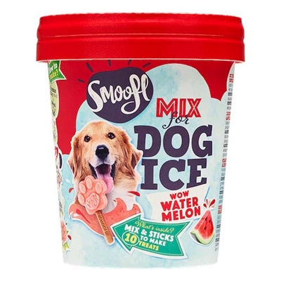 Smoofl Smoofl Eiscreme-Mix für Hunde Wassermelone