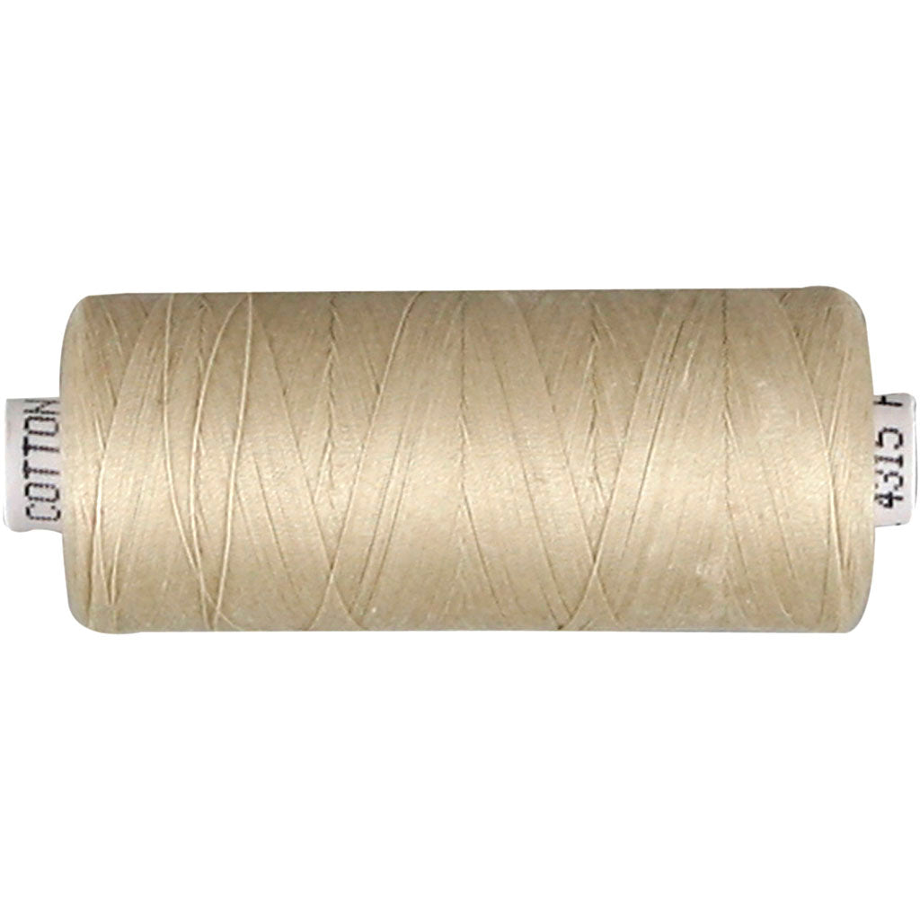 Kreativfirma nähen Gigaren Beige, 1000m