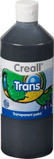 Creall Transparent Paint Black, 500 ml