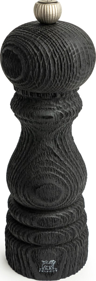 Peugeot Paris Nature Pfeffermühle 18 cm – Schwarz – recyceltes Holz