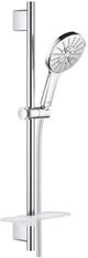 Grohe Rainshower Smartactive 130 Duschstangenset – 90 cm – mit Seifenschale – Chrom – 26548000