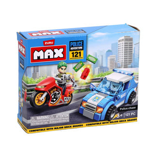 Max City Police Auto 125-Piece