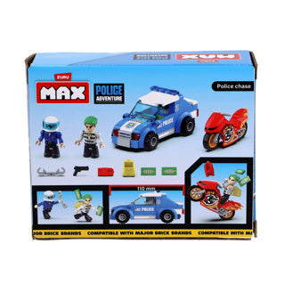 Max City Police Auto 125-Piece