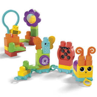 Mega Bloks bewegt 'n Groove Caterpillar Bouwset, 30dlg.