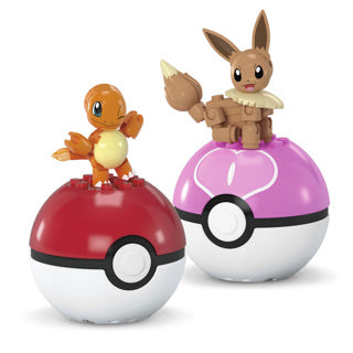 Pokemon Mega 2-Pack Eevee und Charmander