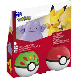 Pokemon Mega 2-Pack Pikachu und Ditto