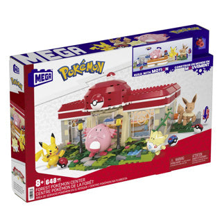 Mattel Mega Constux Bouwset Pokémon Center im Wald