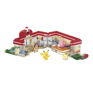 Mattel Mega Constux Bouwset Pokémon Center im Wald