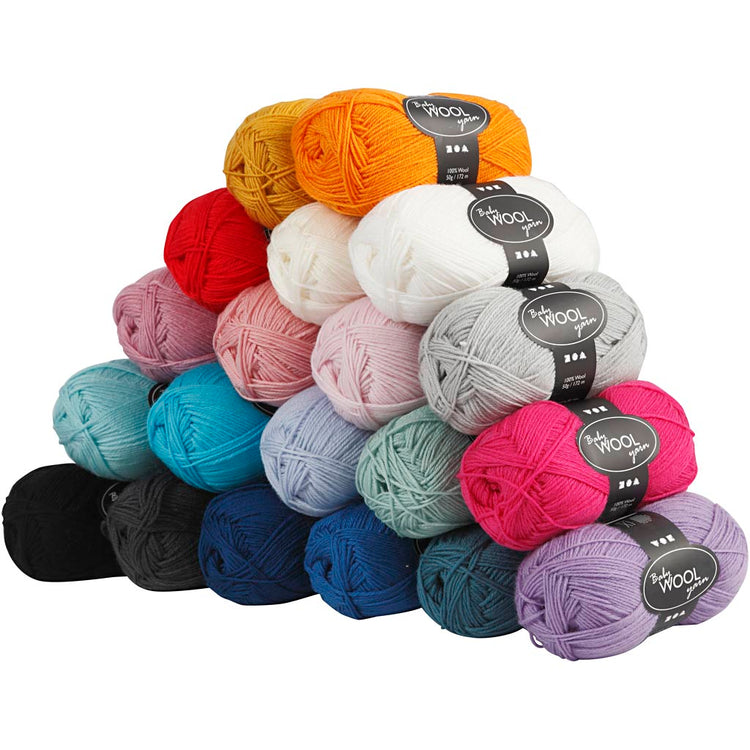 Creativ Company Babygarn, 20x50 gr 1 Box