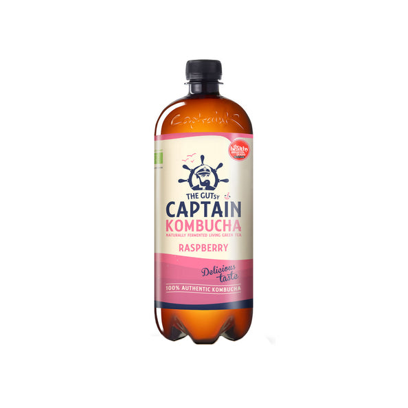 The Mutty Captain Kombucha Himbeere Bio (6x 1000ml) (Kugel)