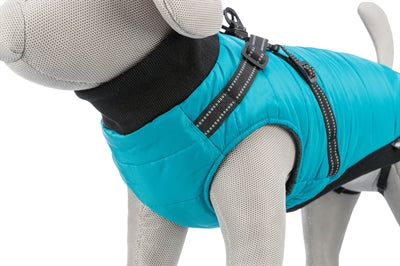 Trixie Hundemantel Pontis mit Geschirr Aqua