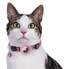 Croci -Kragenkatze mit Tag Halter Pink