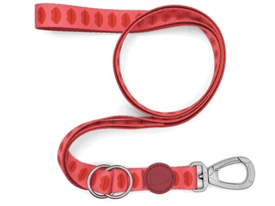 Morso Hundegürtel Einstellbarer recycelter Lippenstift Pink