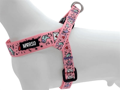 Morso mini Hund härter verstellbar recycelt süßer Tweet Pink