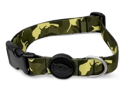 Morso Hundehalsband aus recyceltem Vollmetall für Hunde, braun