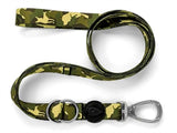 Morso Hund Leinen einstellbare recycelte Vollmetallhund Brown - afbeelding 1
