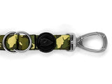 Morso Hund Leinen einstellbare recycelte Vollmetallhund Brown - afbeelding 2