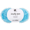 Creativ Company Schleifschwammgarn, L: 90 m, blau, 50 g 1 Knäuel