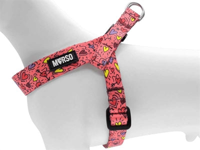 Morso Mini Hund härter verstellbarer recycelter rosa denken rosa