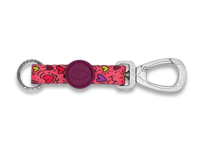 Morso Schlüsselkabelschlüssel Ring recycelte rosa denken rosa