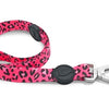 Morso Hund Leine recycelte Blase Leo Pink