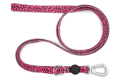 Morso Hund Leinen einstellbare recycelte Blase Leo Pink