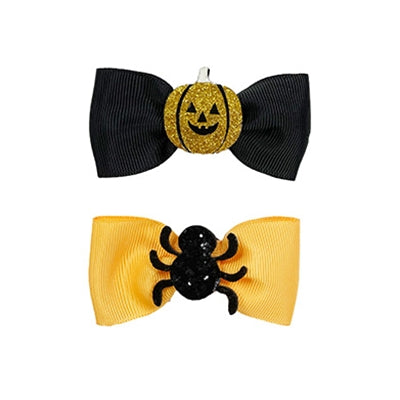 Happy Pet Halloween Butterfly Bow Spin Kürbis