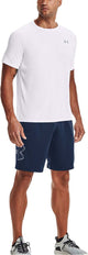 Under Armour UA Tech 2.0 SS Tee-Wht Herren-Sportshirt – Weiß – Overcast Grey