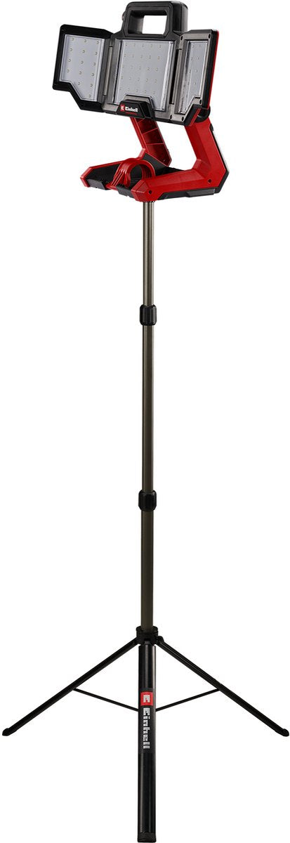 Einhell Profi-Akkulampe TP-CL 18 3000 Li Set Solo - Power X-Change - 18 V Li-Ion - 3000 lm - 5700 K - 60 LEDs - 270° Leuchtweite - inkl. Stativ - exkl. Akku und Ladegerät