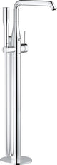 Grohe Essenz neue Badewannenarmatur – freistehend – inklusive Brauseset – exklusives Einbauteil – Chrom