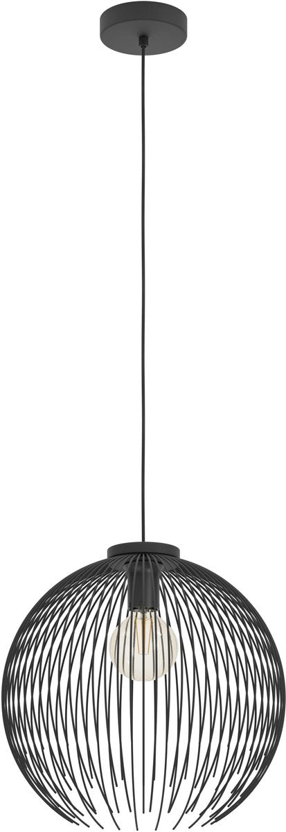 Eglo Venezuela Hängelampe - E27 - ø 40 cm - Schwarz