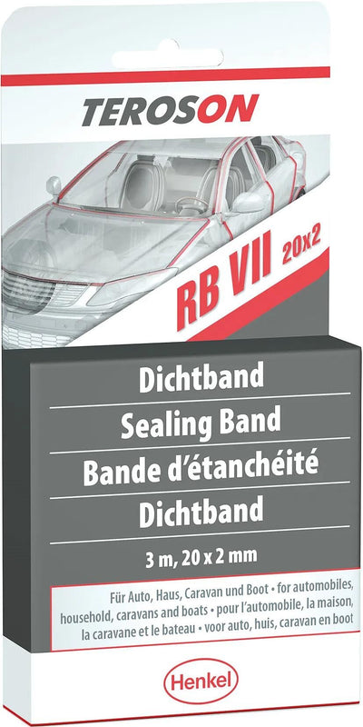 Teroson Terostat VII 20x2mm 3M SB weißes Versiegelungsband