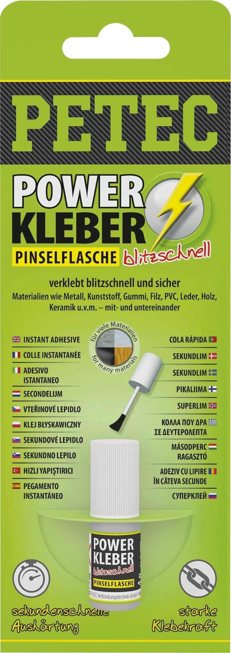 PETEC zweiter Klebstoff 4G SB Pinselfarbe