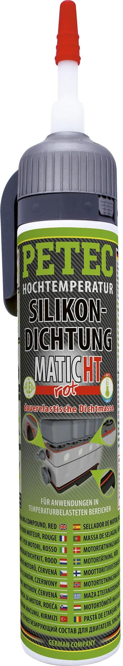 PETEC -Silikondichtungen 200 ml Rot matic HT