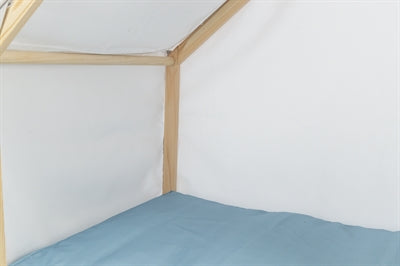 Trixie Hundekorb Zelt Lias Holzsand Blau