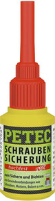 PETEC-Schraubenretention 10G hochfestes Rot