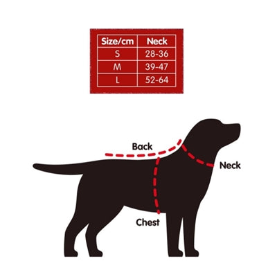Viele Geschenke Weihnachtsschal Ich war ein guter Hund rotgrün